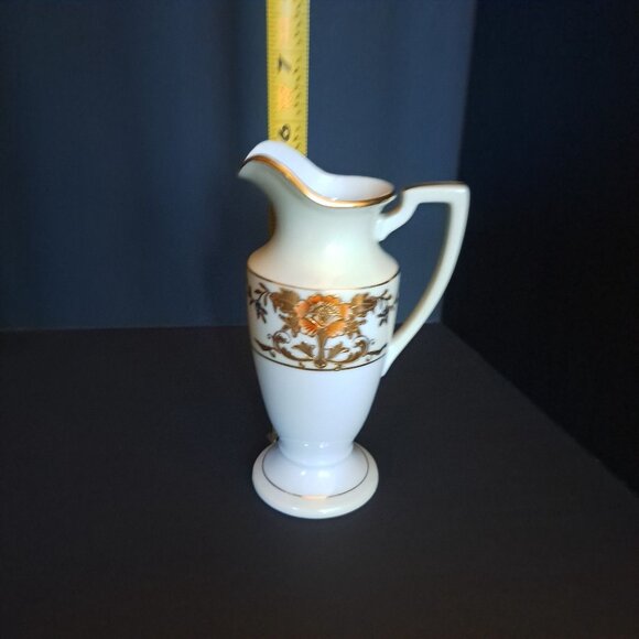 Handcrafted Noritake Berry Creamer Gold Trim Decorative Design Vintage - Picture 3 of 11